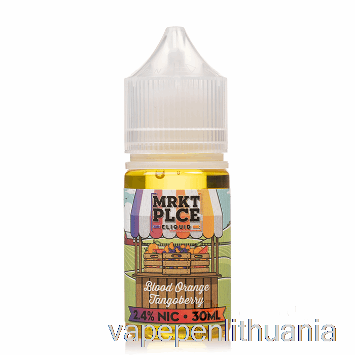 Kraujo Oranžinė Tangouogė - Mrkt Druskos - 30ml 48mg Vape Skystis